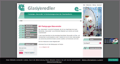 Desktop Screenshot of gestaltetes-glas.info