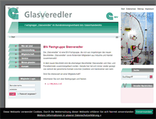 Tablet Screenshot of gestaltetes-glas.info